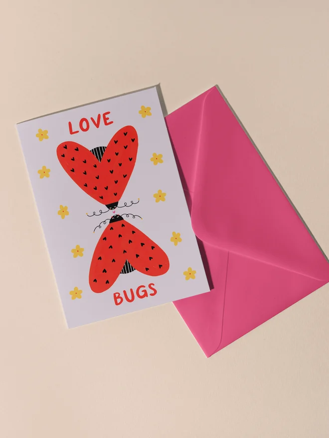 'Love Bugs' Love Card