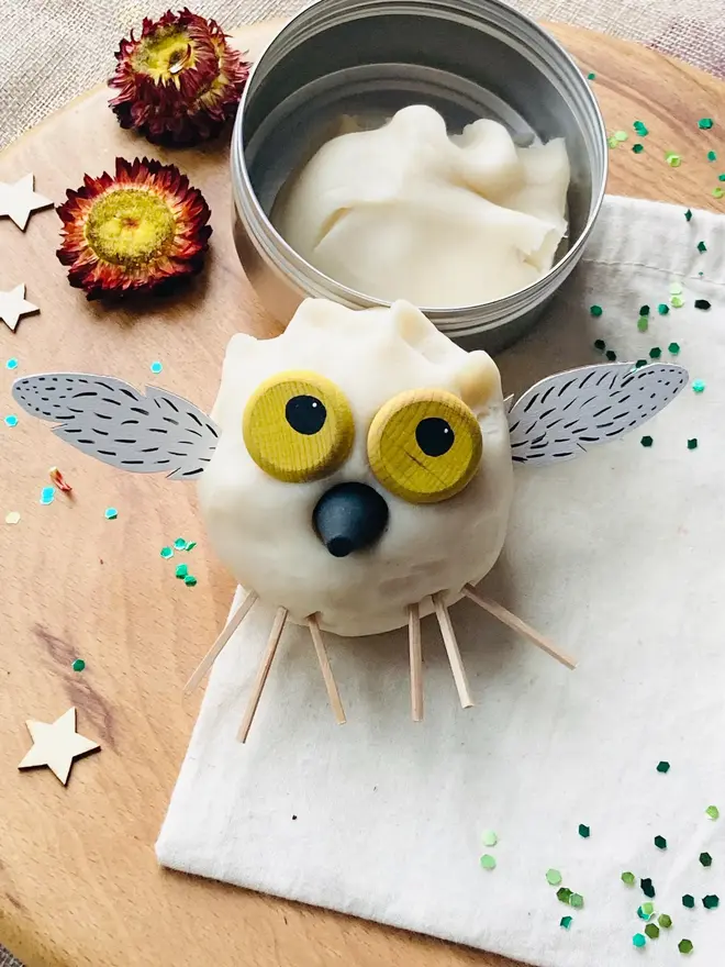 Snowy Owl Playdough Kit