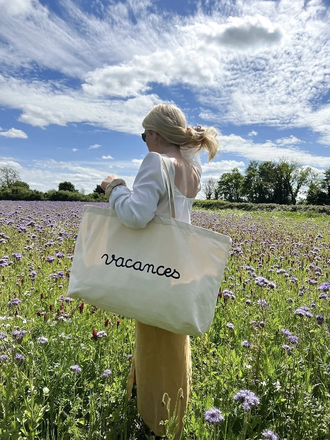 'Vacances' Giant Holiday Bag