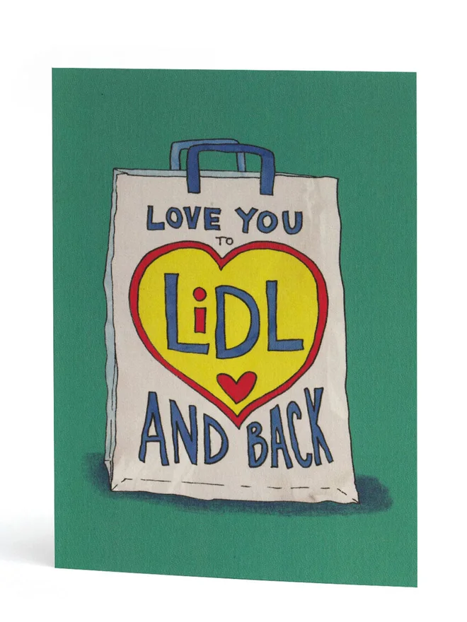 Lidl and Back Greeting Card