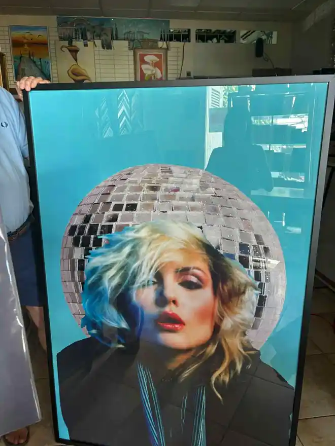 Blondie Rock Limited Edition Of 75 Print 