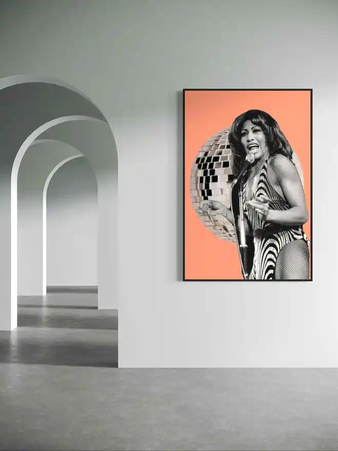 Tina Rock Limited Edition Of 75 Print 