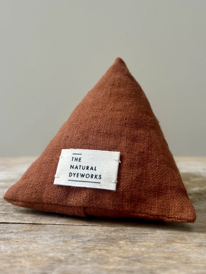 Cinnamon Linen Lavender Bag