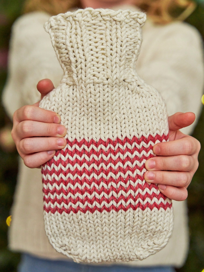 Mini hot water bottle