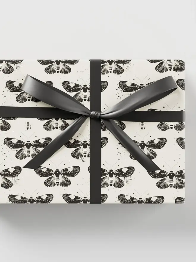 Moth Wrapping Paper