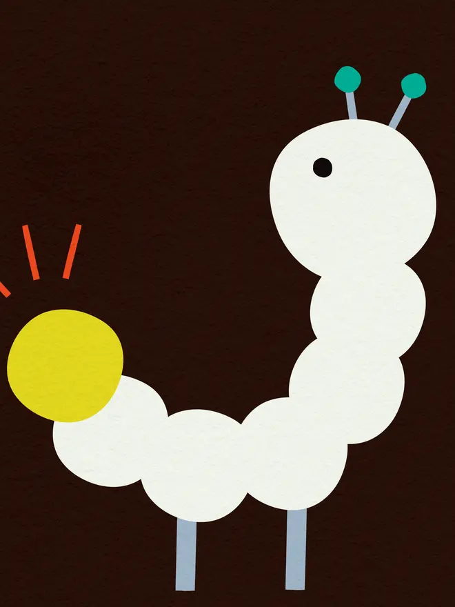 'Glowworm' Print