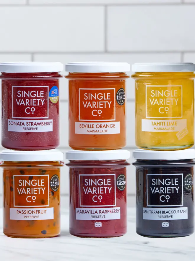 single variety co high fruit preserves and marmalades