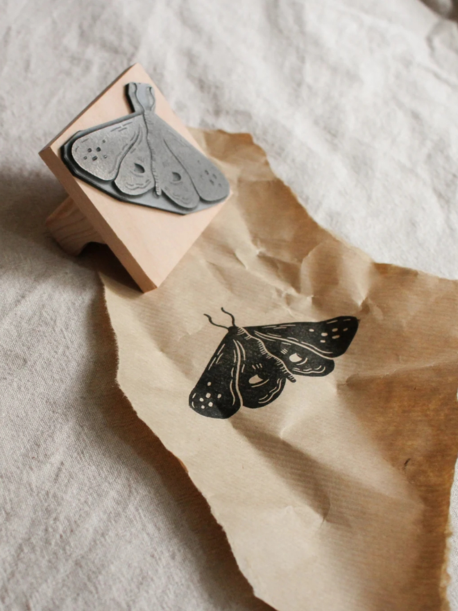 Moth stamp