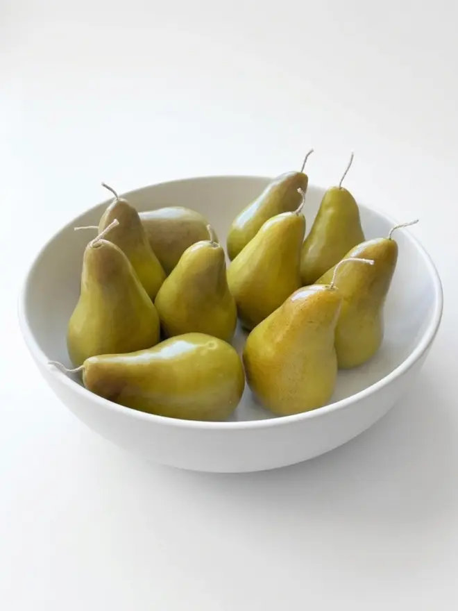 The Conference Pear Candle