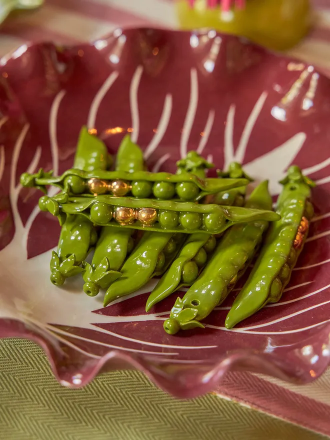Two gold peas in a pod