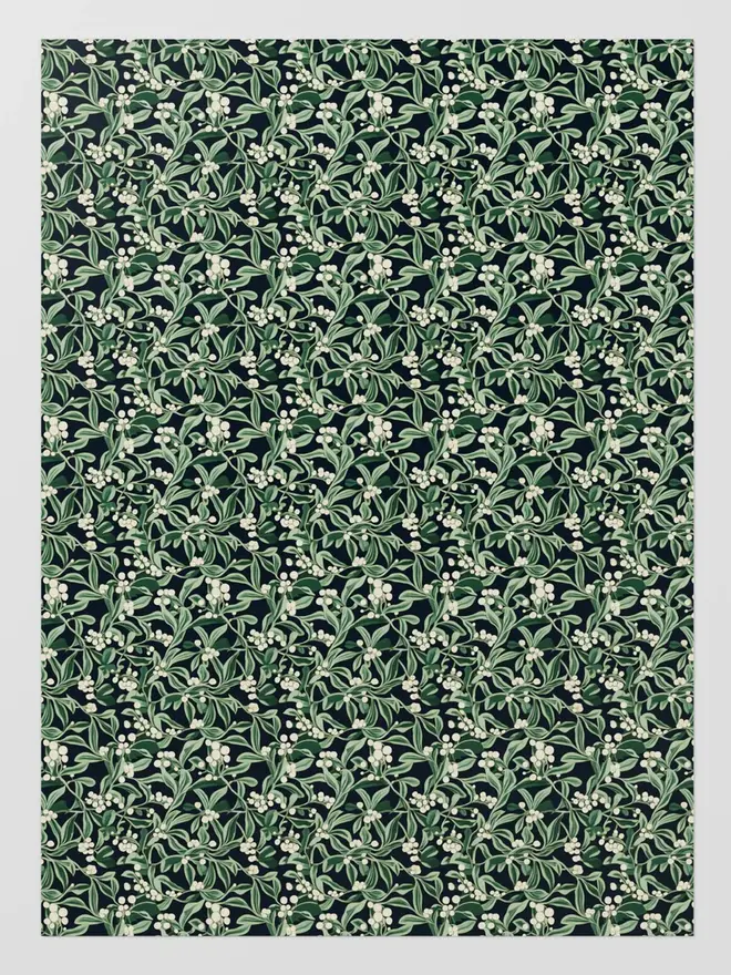 Mistletoe Wrapping Paper 