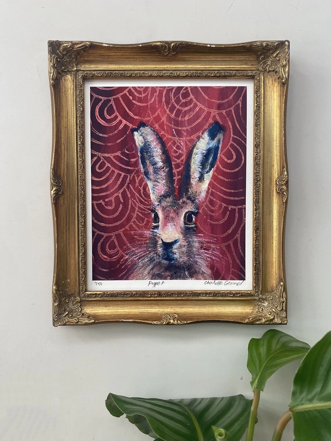 hare fine art print  