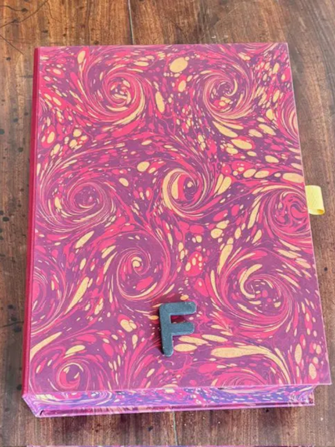Box File. A box file in F