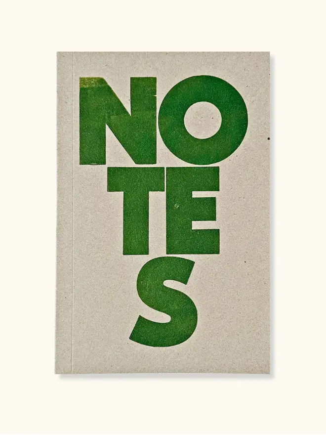 Notes lined notebook