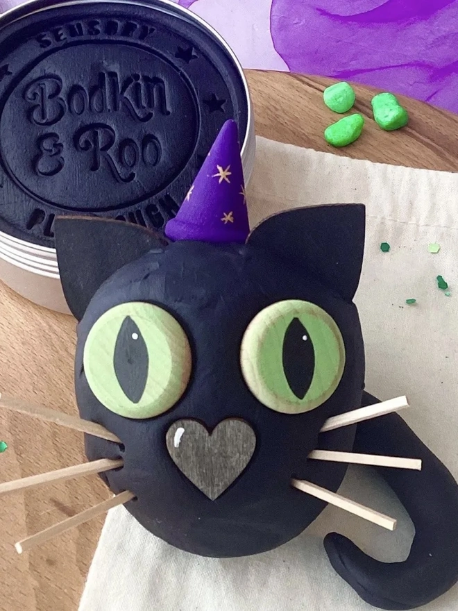 Black Cat Playdough Kit