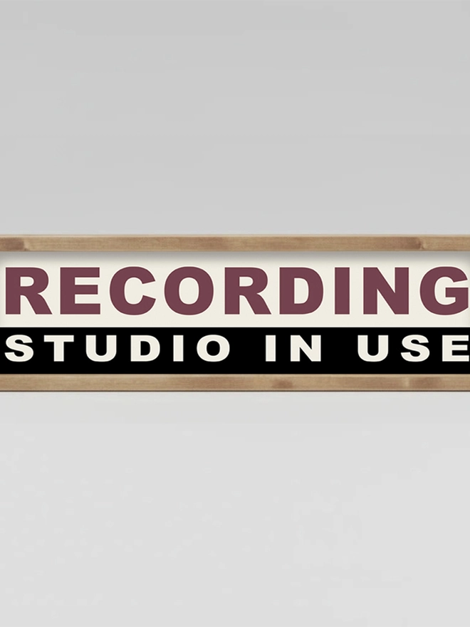 recording studio light