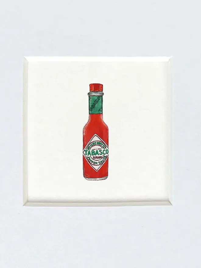 Tabasco Bottle Tiny Print