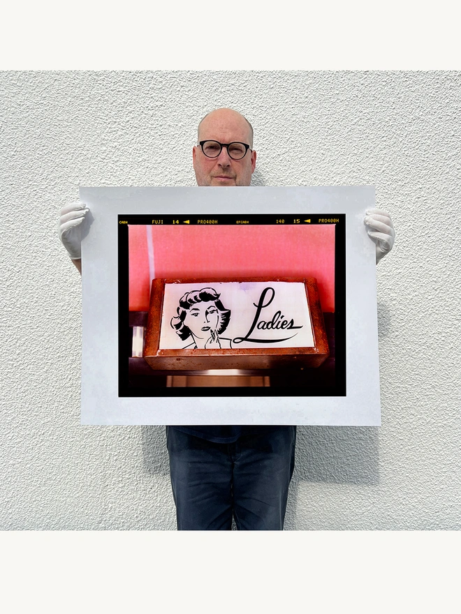 Ladies Richard Heeps Colour Typography Photography Art Print