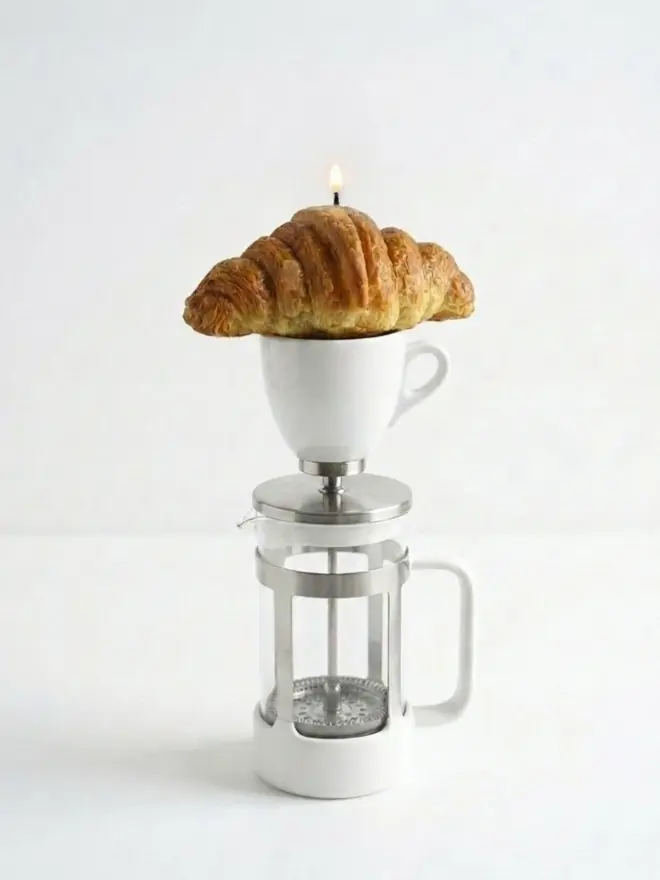 Croissant Candle