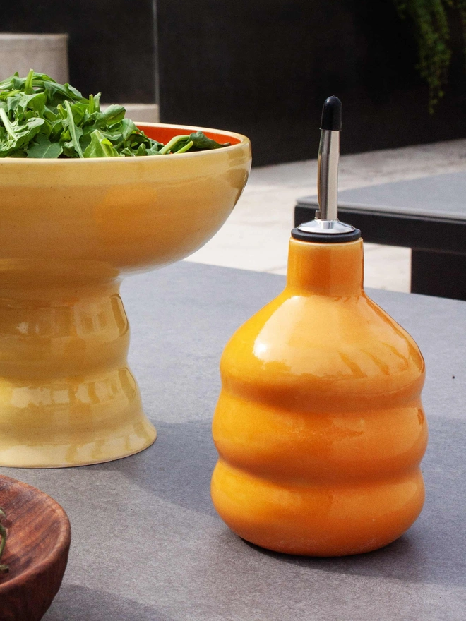tangerine oil bottle