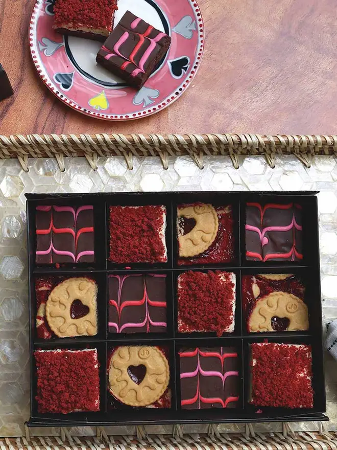Valentine's Day Brownies Selection (available in 12 or 18)