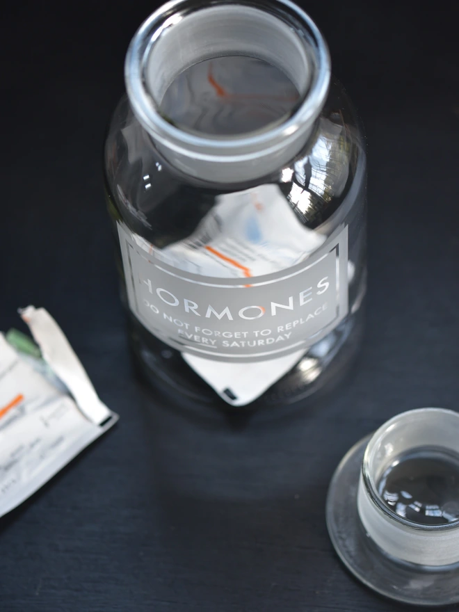 Hormone HRT Storage Jar Stopper