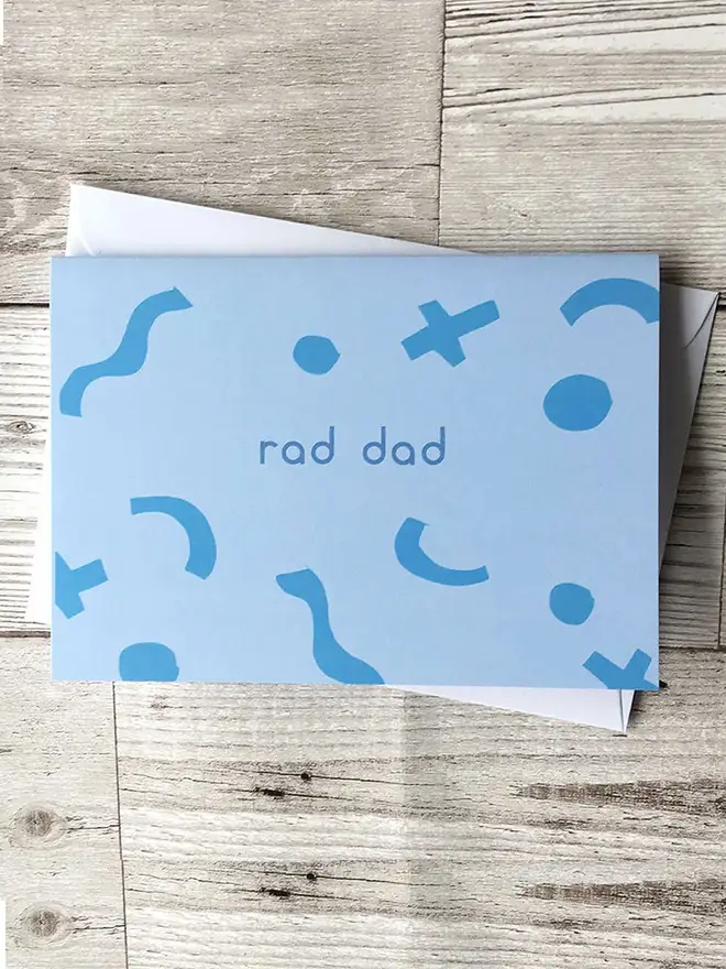 a rad card for a rad dad