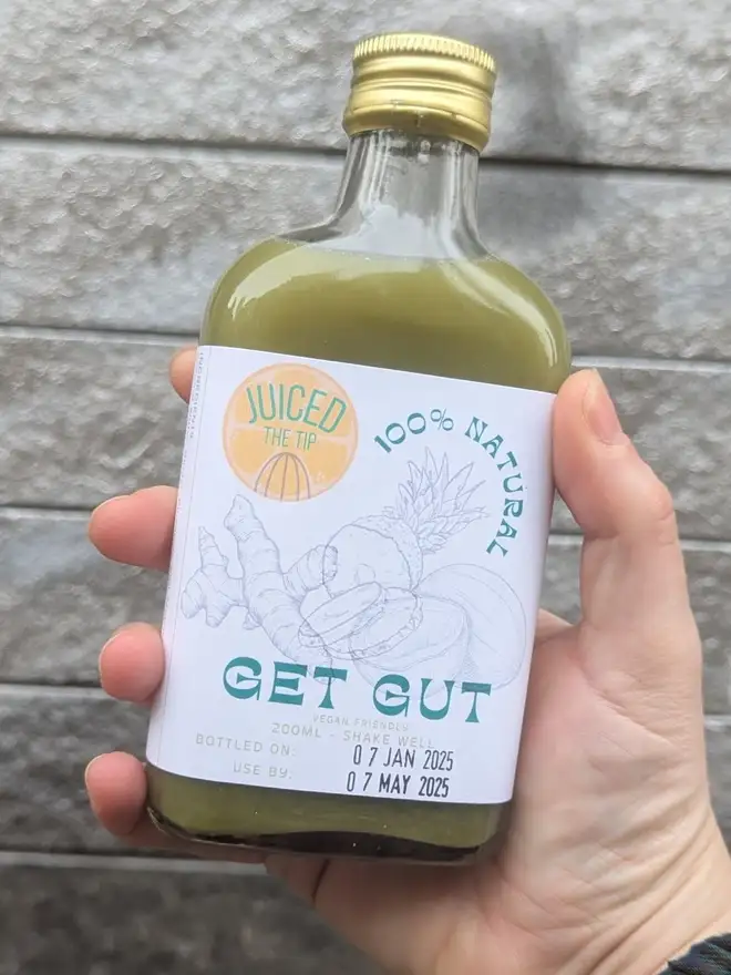 natural gut shot bottle