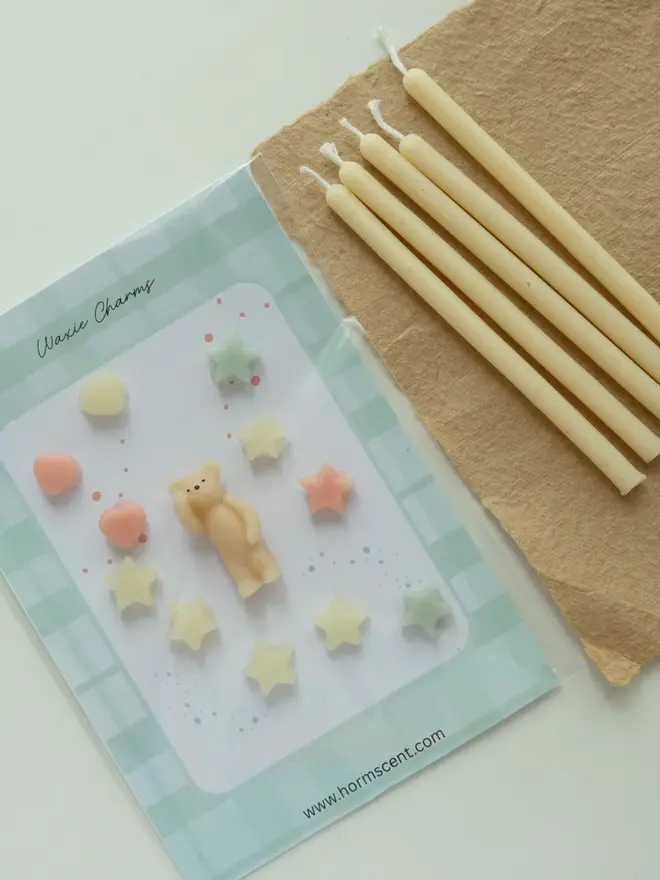 Waxie Charms Candle Decorations Set