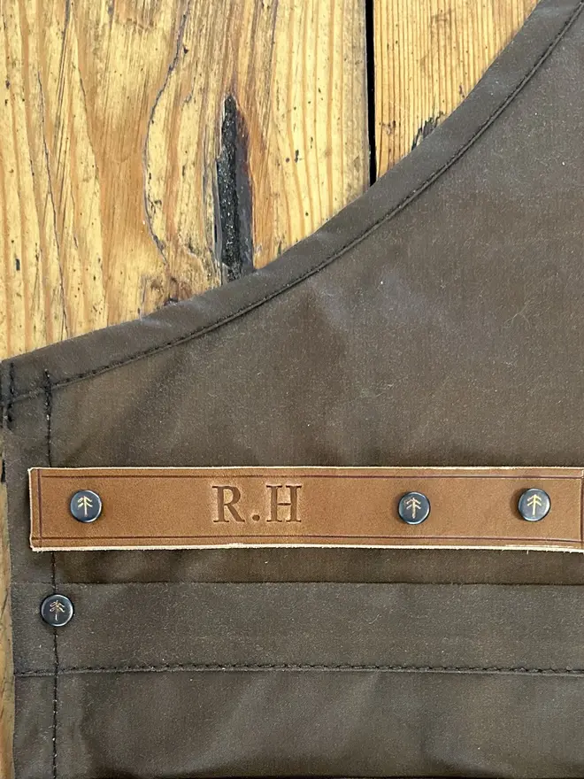 Bespoke Leather Strap up to 3 Initials (+ £17.50)