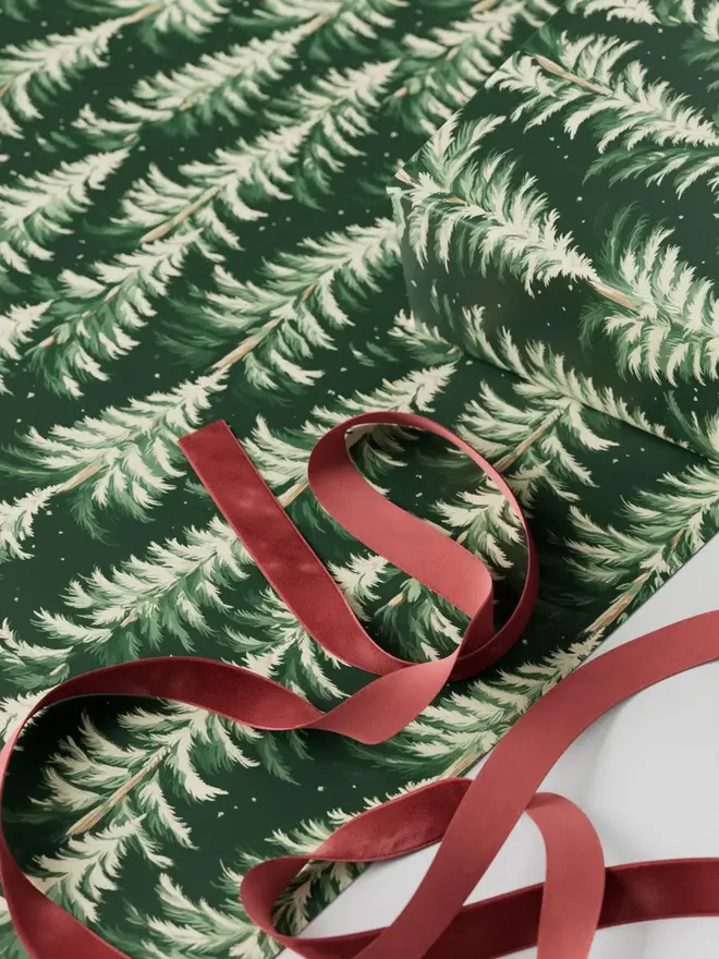 Christmas Tree Wrapping Paper