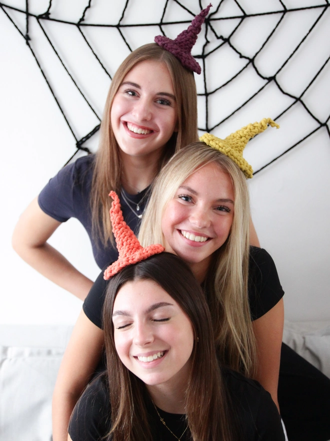 halloween party witch hats