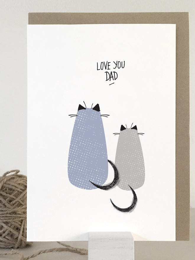'Love You Dad' Father's Day Card