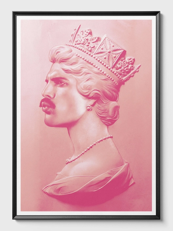 'Freddie XL' Freddie Mercury Screen Print Screen Print