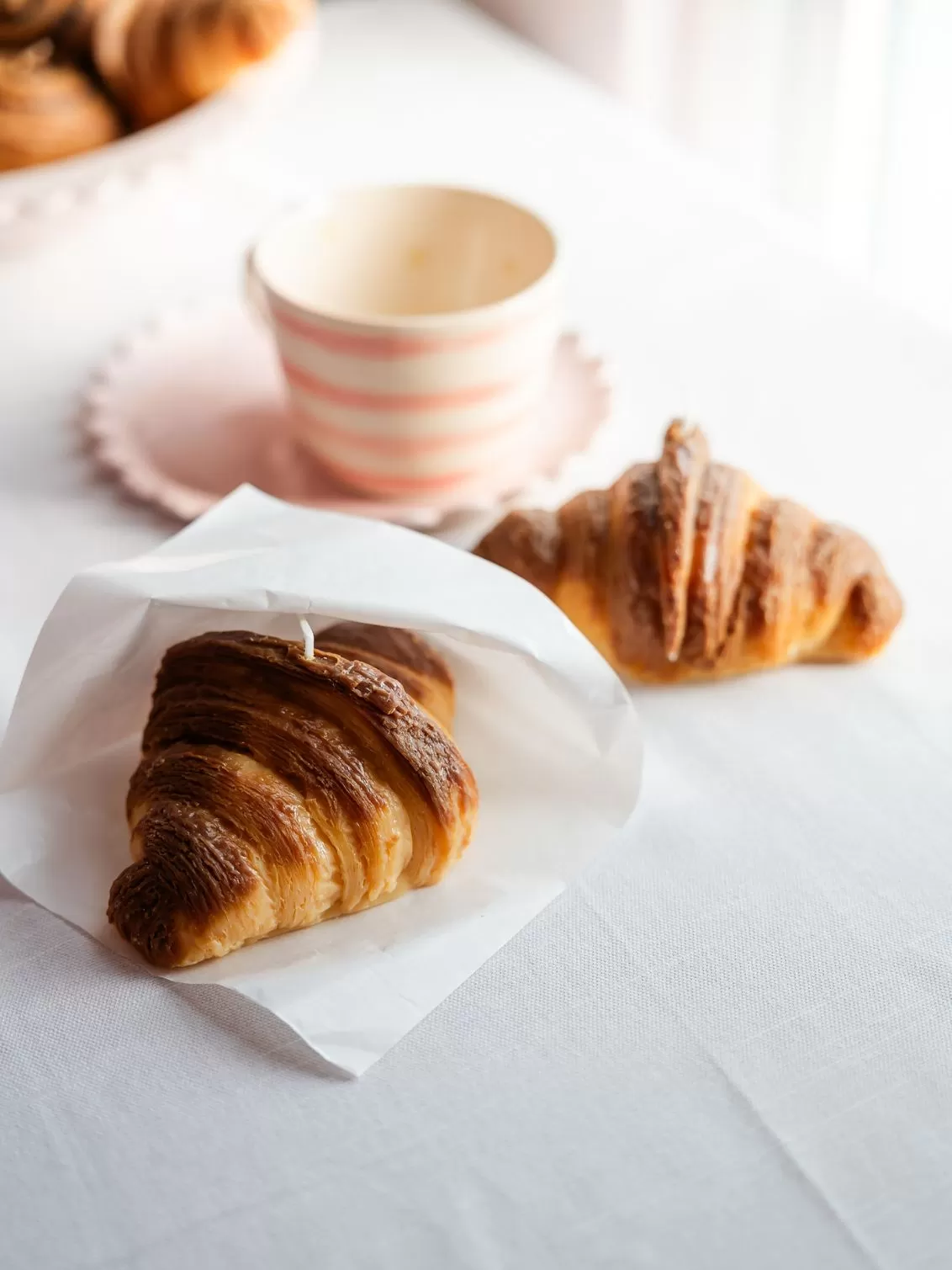 Croissant Candle