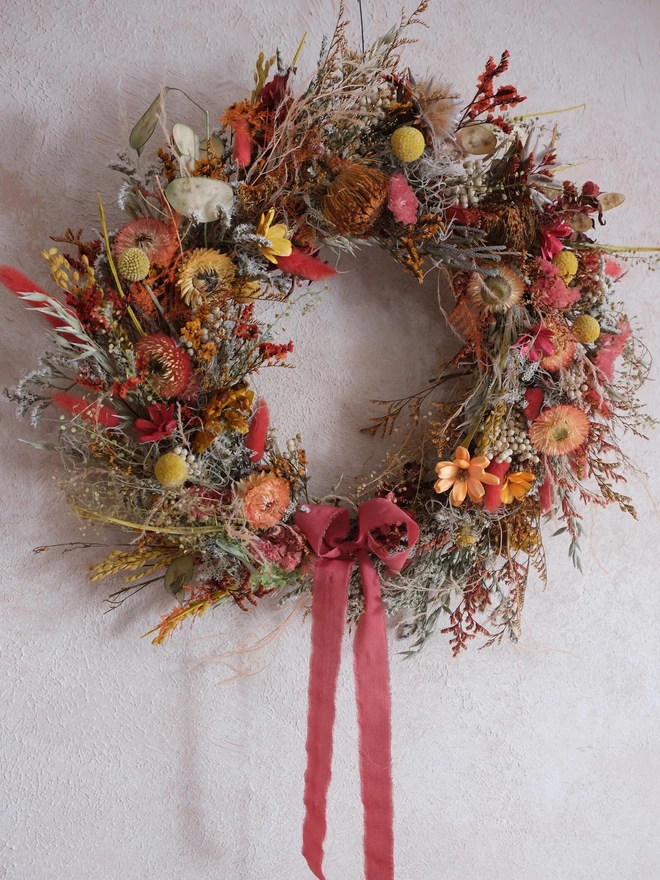 Auburn Limited Edition Autumn Dried Wreath