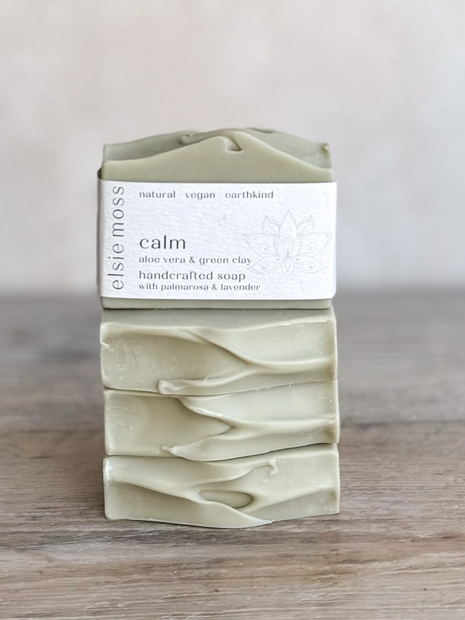 Calm natural soap bar