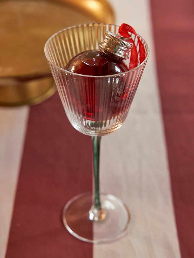 Krampus cocktail bauble