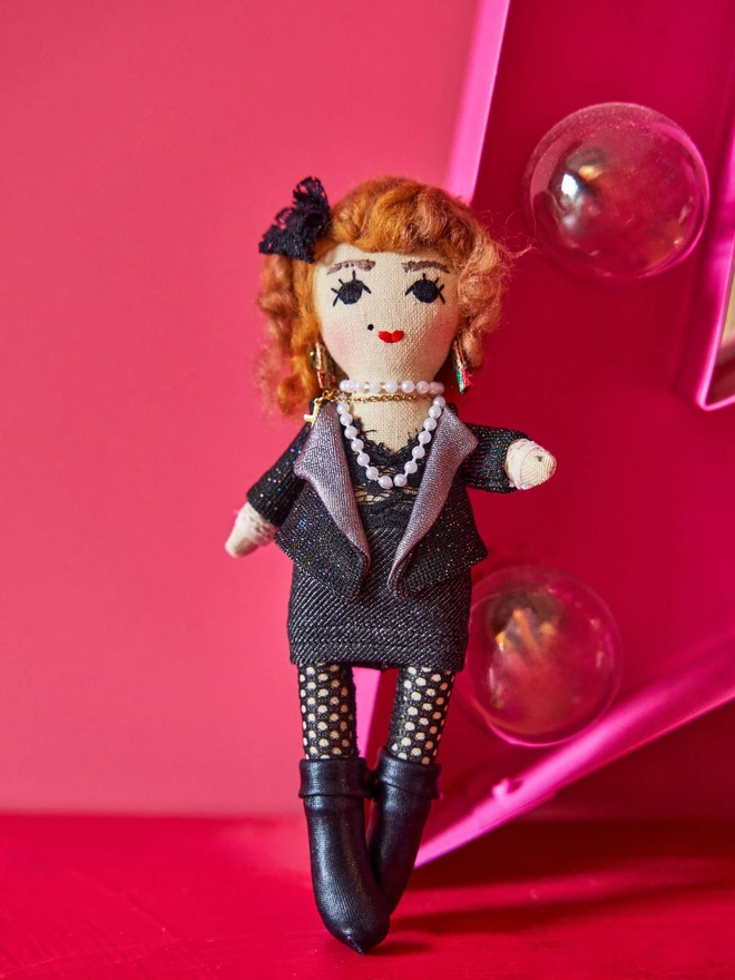 Madonna Inspired Decorative Mini Icon Doll