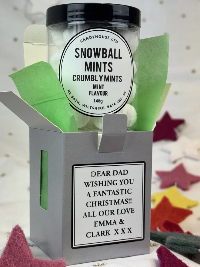 Christmas Boxed Candyhouse Mints