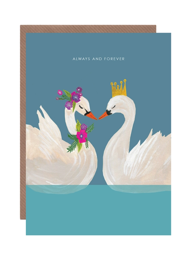 swan card