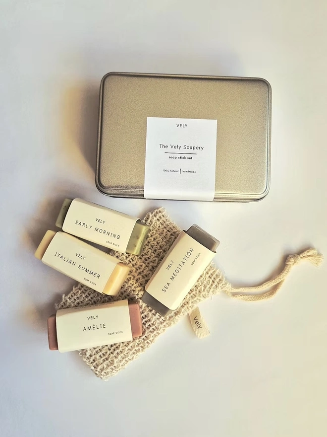 Luxury Guest Soap Gift Set Handmade & Plastic-Free