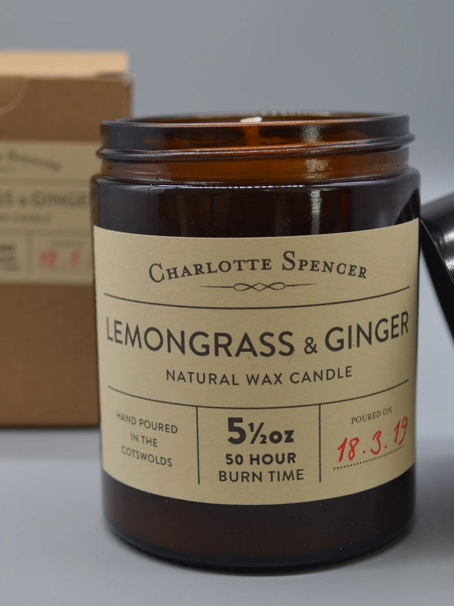 Lemongrass & Ginger Candle 