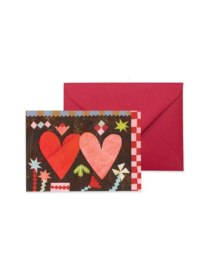 Two-hearts-envelope-flat-lay-Mortlake-Papers