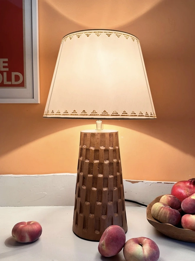 Lined Trigon Lampshade
