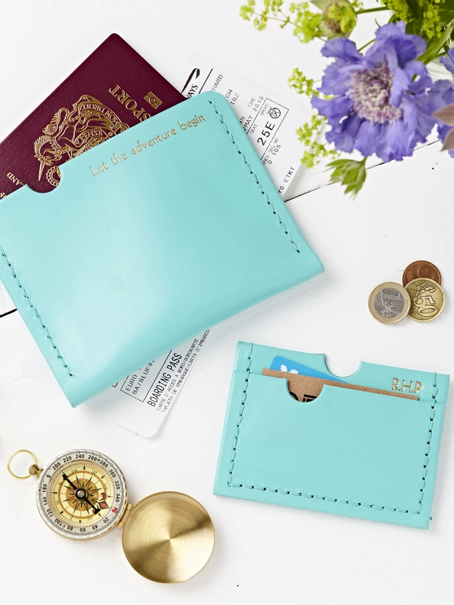 Mint Passport and Card Holder