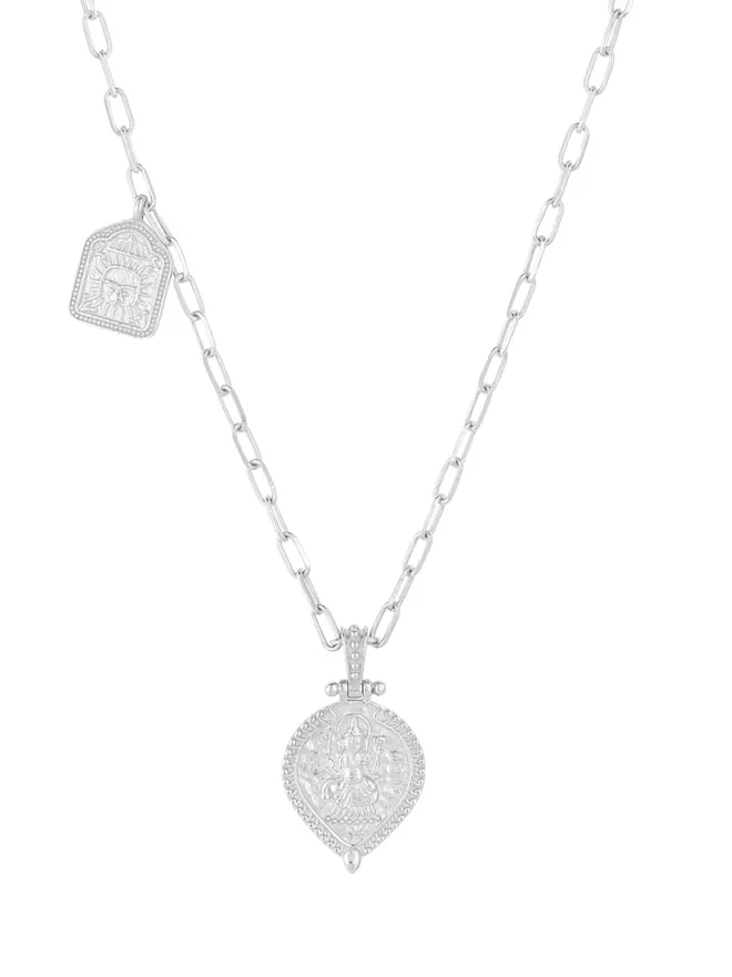 The Magic Of New Beginnings Pendant in silver by Loft & Daughter
