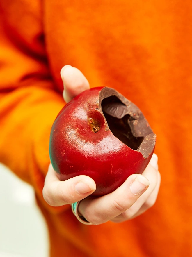 Realistic Chocolate Apple Gift For Teachers