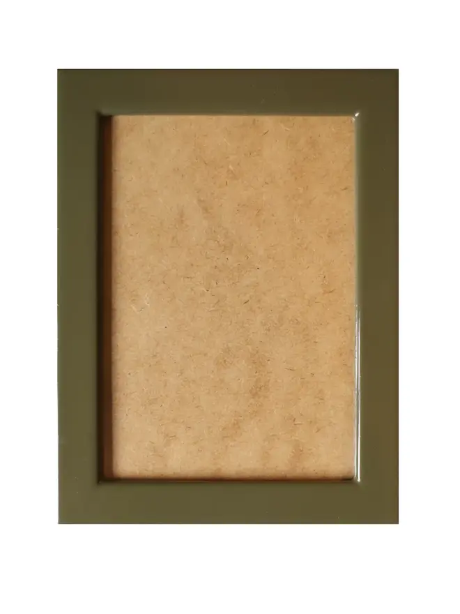 olive lacquered frame
