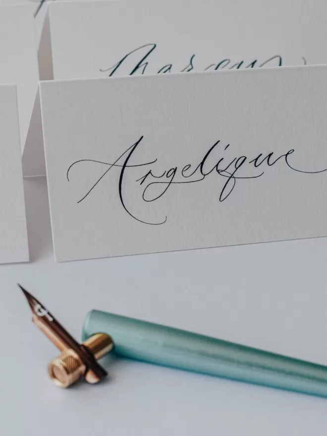 Handwritten Place Cards